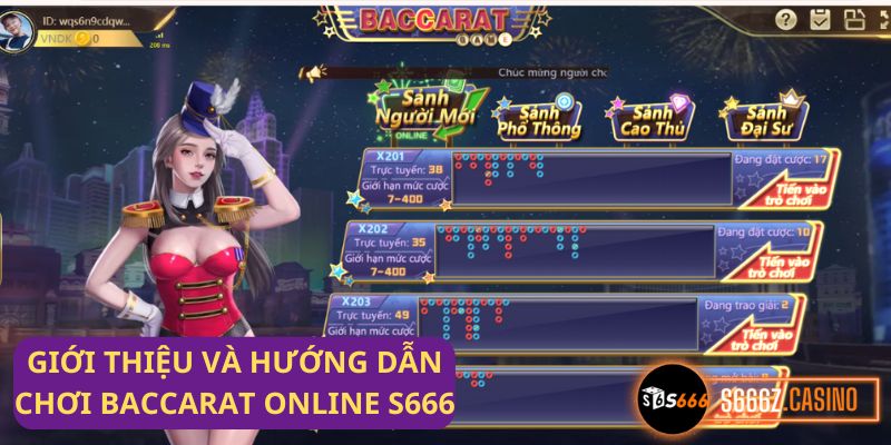 Bí kíp chinh phục Baccarat online S666: Nâng tầm chiến thắng